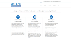 Desktop Screenshot of malloygraphics.com